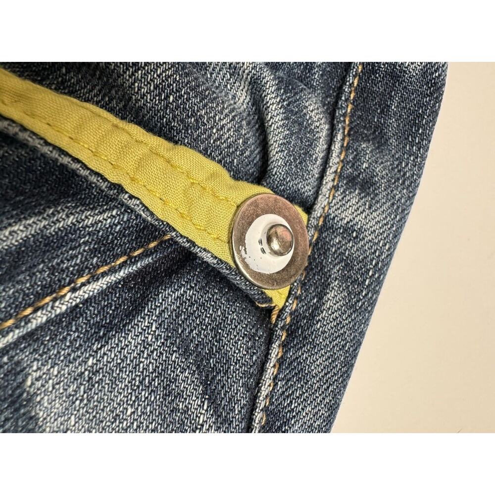 Y2K Vintage JLo Jeans Straight Leg Indigo Denim 2000’s ~ 28 - Picture 11 of 12